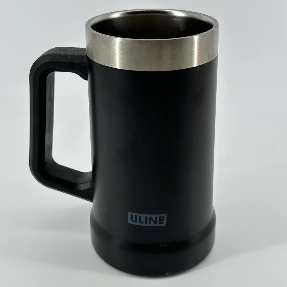 STANLEY BIG GRIP Beer Stein 24 OZ Adventure Series Vacuum Insulated Hot/Cold - Picture 4 of 11